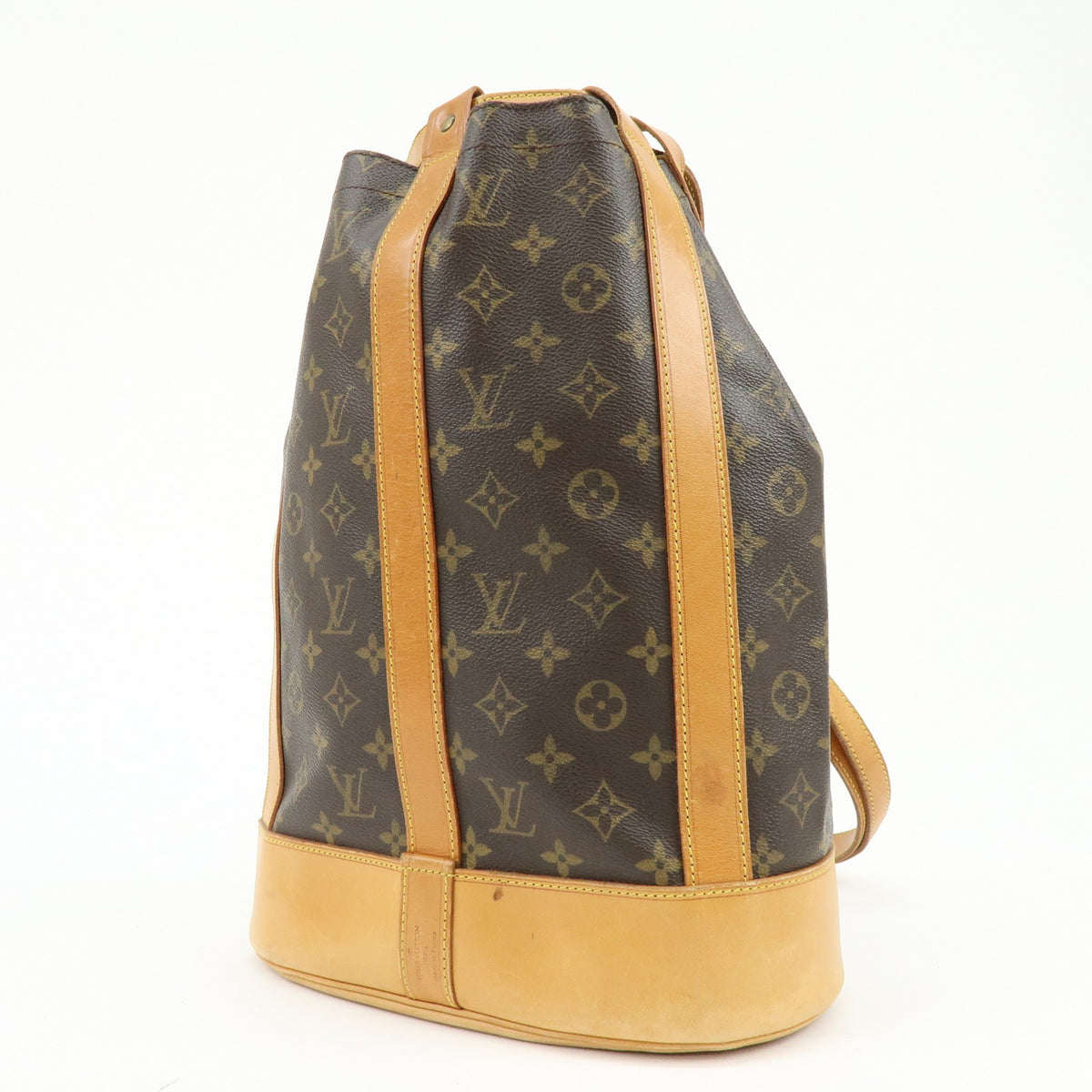 Louis Vuitton Randonnee Monogram Canvas, Brown, Canvas, Backpack