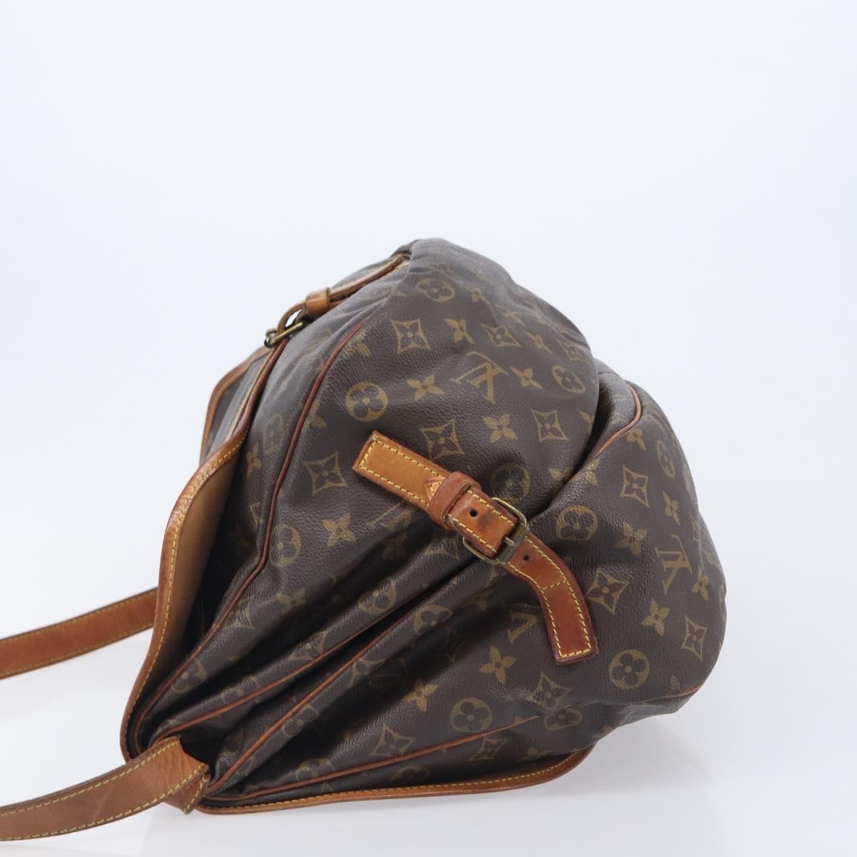 Louis Vuitton Saumur Monogram Canvas, Brown, Canvas, Shoulder Bag