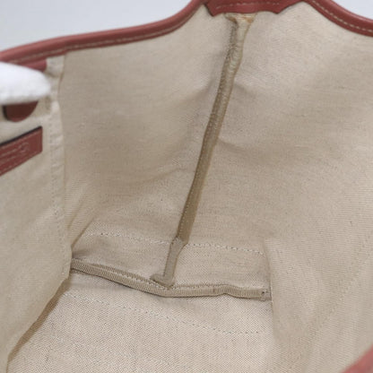 Gucci Joy Plus Tote GG Coated Canvas with Leather, Beige, Canvas, Tote Bag