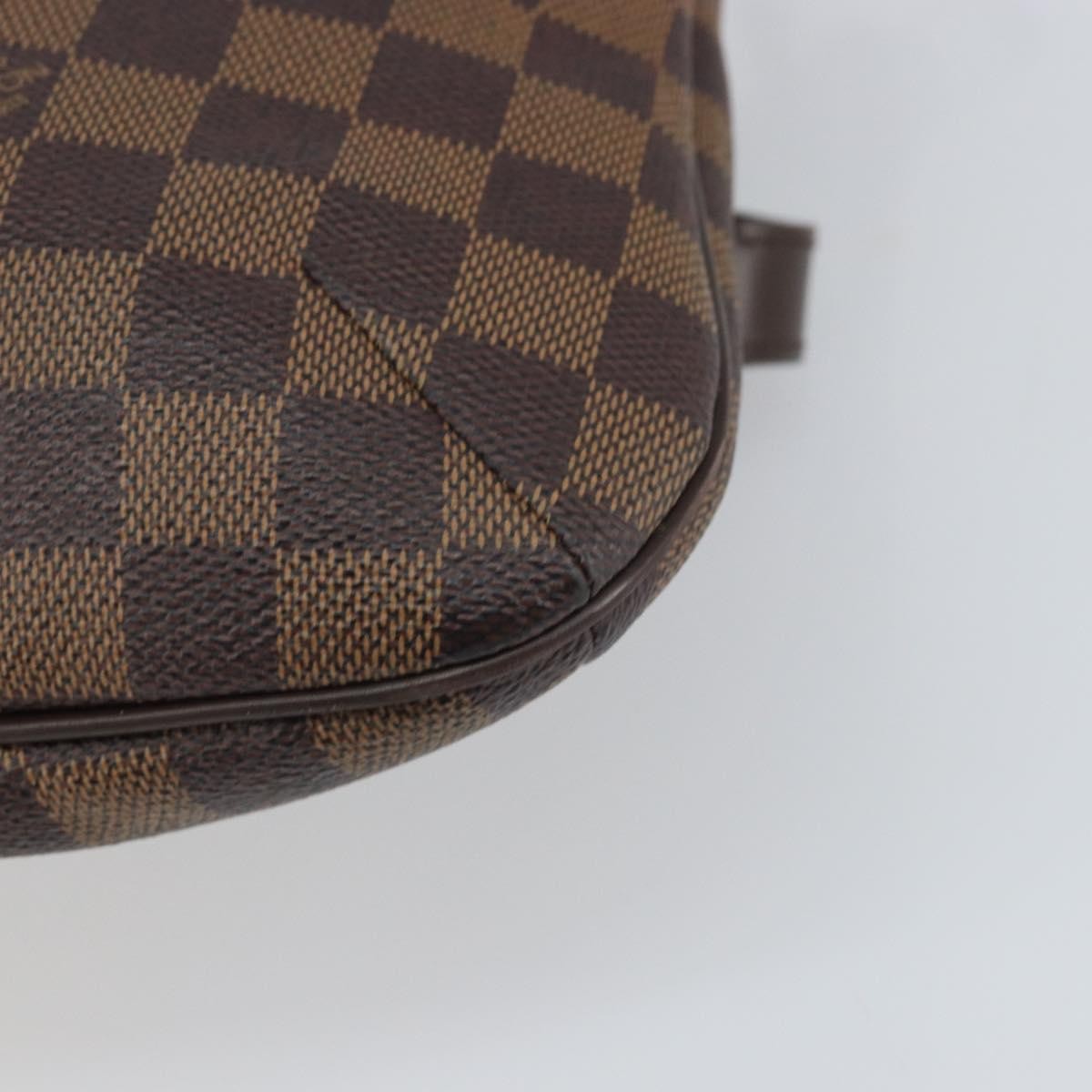 Louis Vuitton Bloomsbury Damier, Brown, Canvas, Handbag