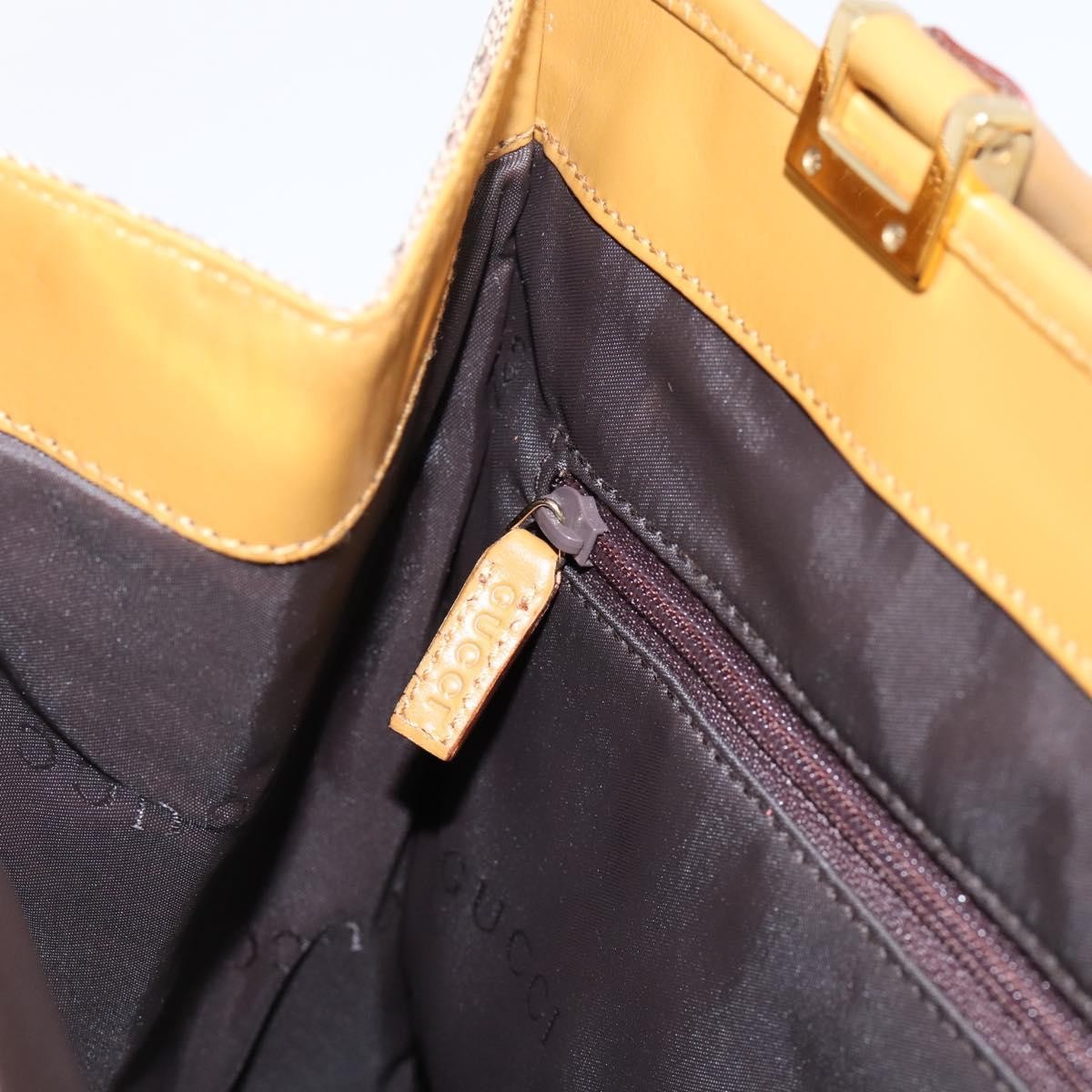 Gucci Jackie GG Canvas, Brown, Canvas, Tote Bag