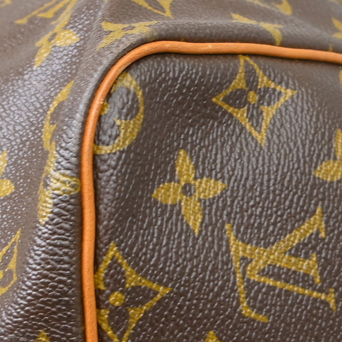 Louis Vuitton Keepall Monogram, Brown, Canvas, Travel Bag