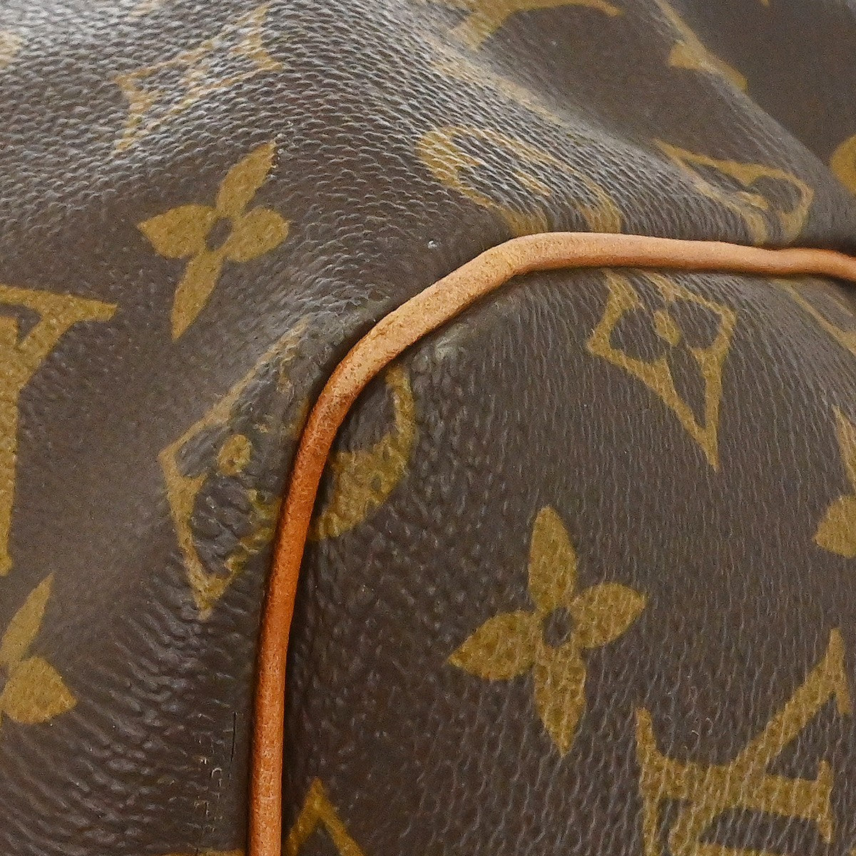 Louis Vuitton Keepall Monogram, Brown, Canvas, Travel Bag