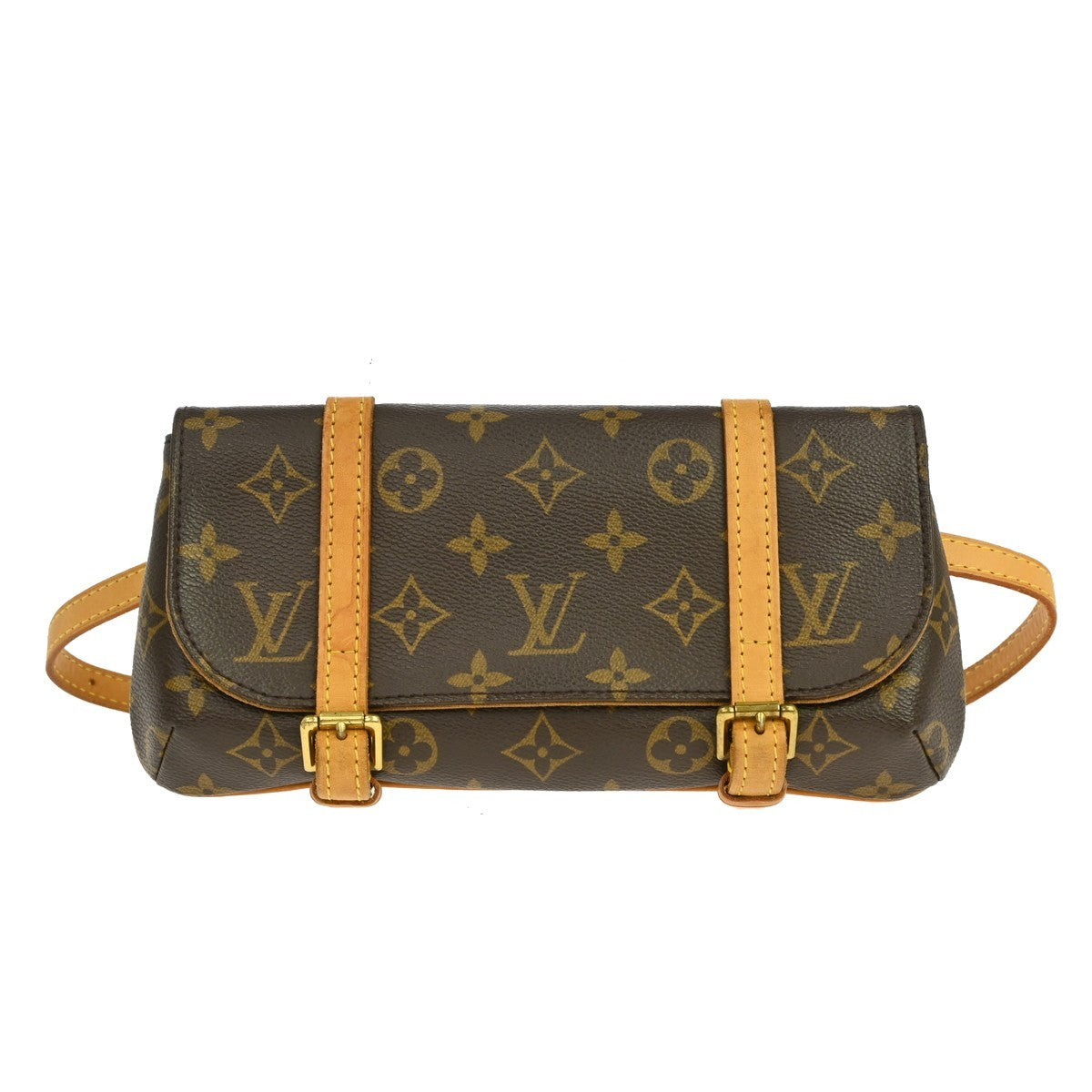 Louis Vuitton Marelle Waist Monogram Canvas, Brown, Canvas, Clutch