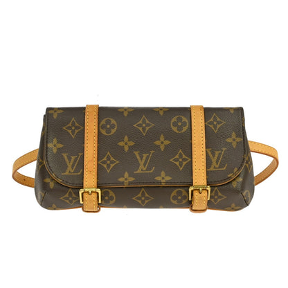 Louis Vuitton Marelle Waist Monogram Canvas, Brown, Canvas, Clutch
