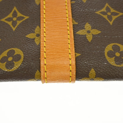 Louis Vuitton Keepall Bandouliere Monogram Canvas, Brown, Canvas, Travel Bag