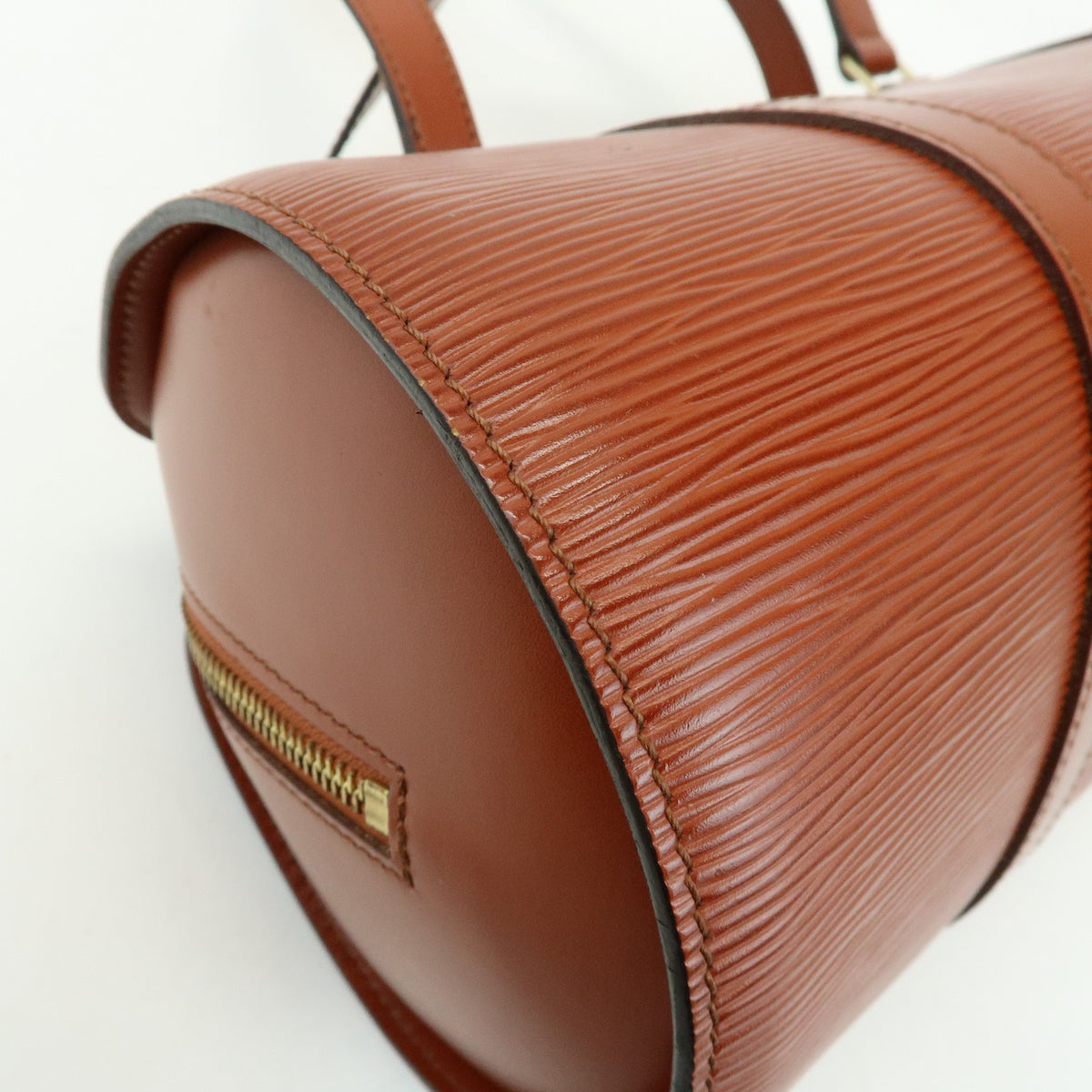 Louis Vuitton Soufflot Epi Leather, Brown, Leather, Tote Bag