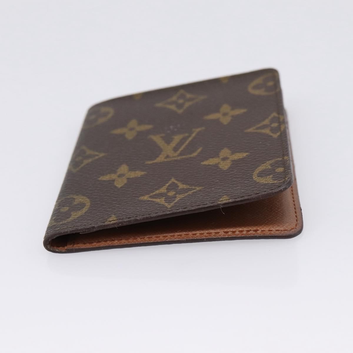 Louis Vuitton Bifold Card Case Canvas, Brown, Canvas, Clutch