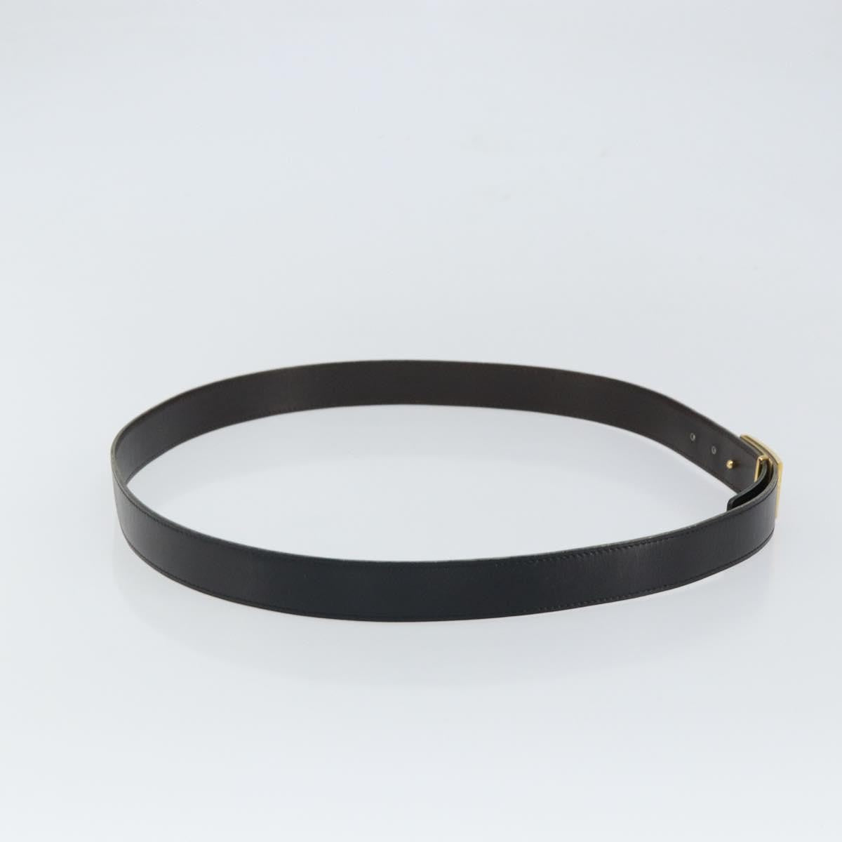 Hermes Buckle Belt Leather, Black, Leather, Belt