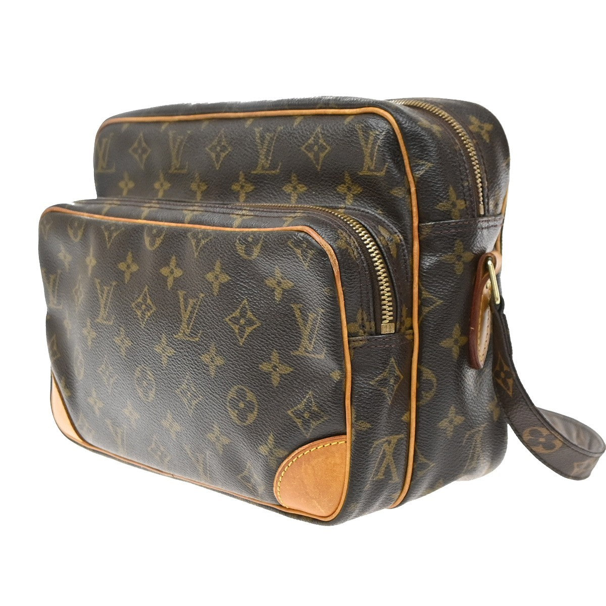 Louis Vuitton Nil Shoulder Bag Monogram Canvas, Brown, Canvas, Shoulder Bag
