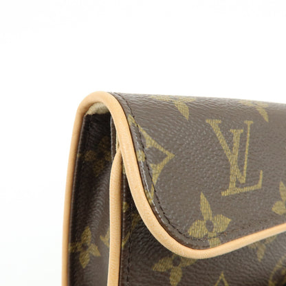 Louis Vuitton Florentine Waist Monogram Canvas, Brown, Canvas, Handbag