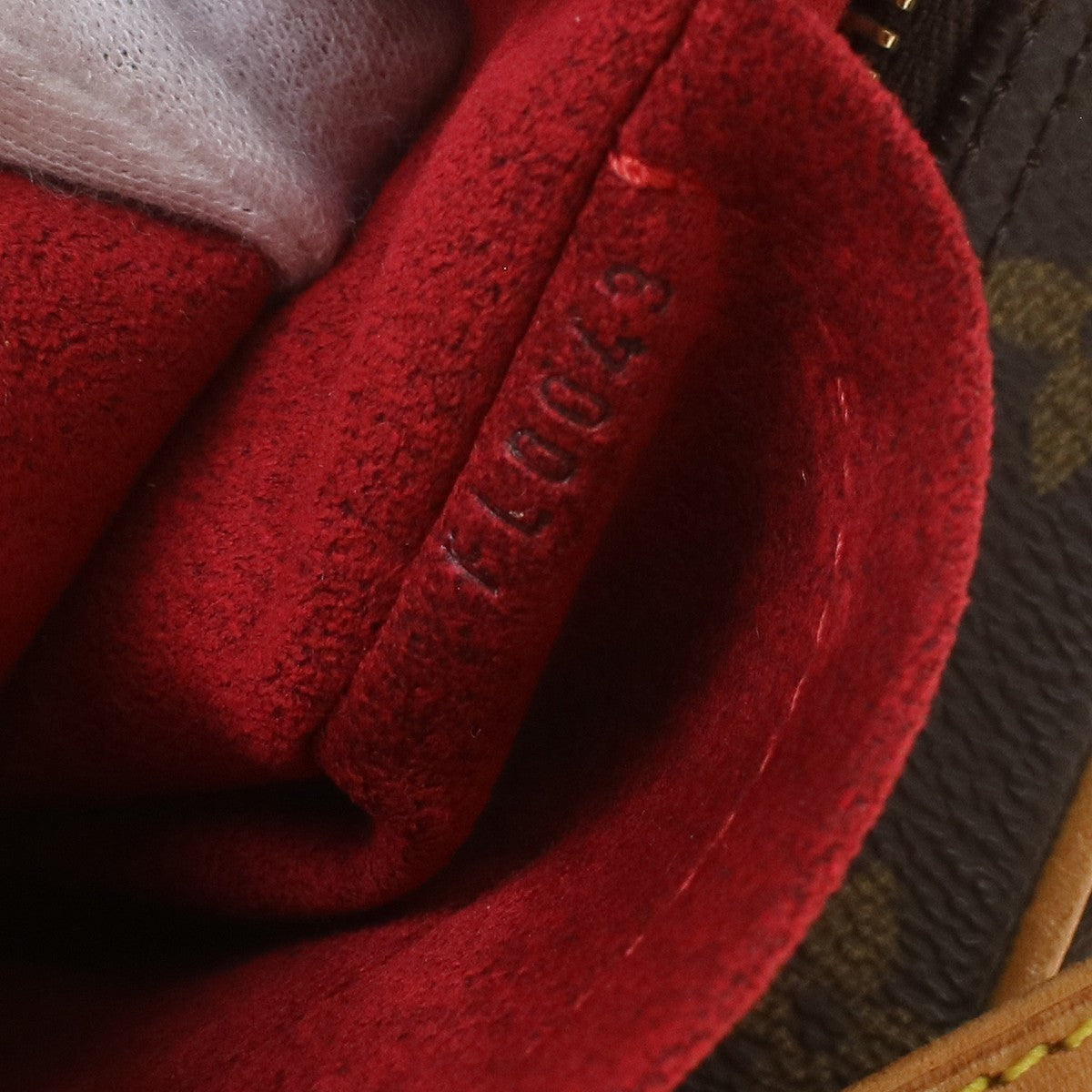 Louis Vuitton Croissant Monogram Canvas, Brown, Canvas, Handbag