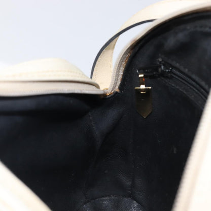 Saint Laurent Vintage Shoulder bag Leather, Beige, Leather, Shoulder Bag