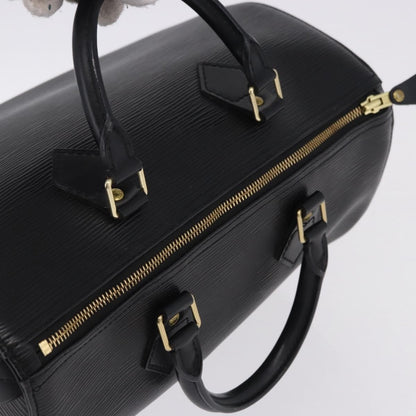 Louis Vuitton Speedy Epi Leather, Black, Leather, Handbag