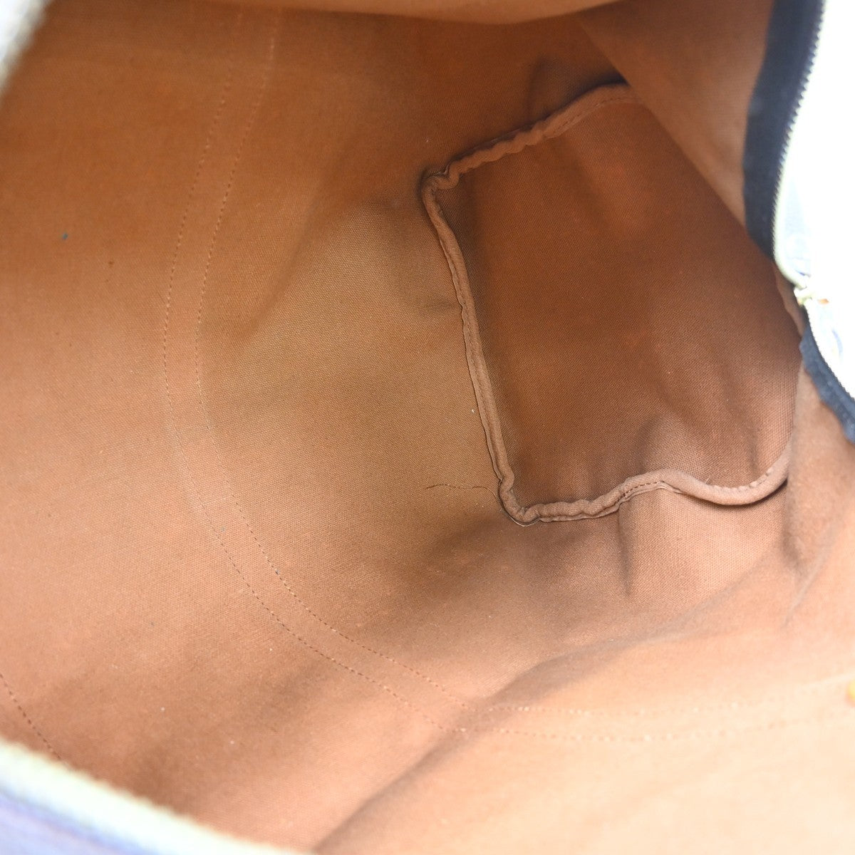 Louis Vuitton Keepall Canvas, Brown, Canvas, Travel Bag