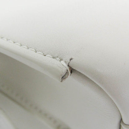 Saint Laurent East Side Smooth Leather, White, Leather, Tote Bag