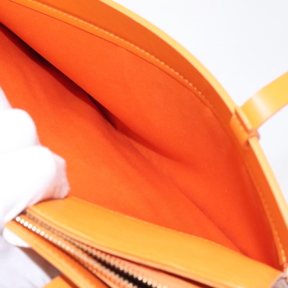Louis Vuitton Croisette Epi Leather, Orange, Leather, Handbag