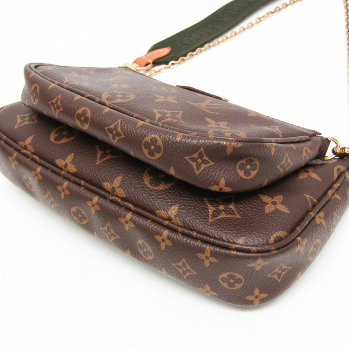 Louis Vuitton Multi Pochette Accessoires Pouch Monogram Canvas, Brown, Canvas, Clutch