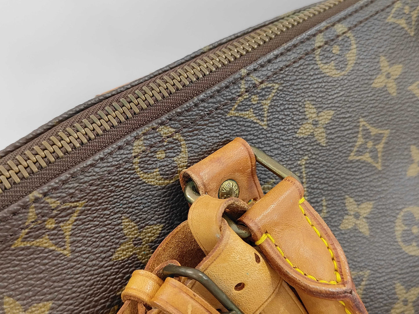 Louis Vuitton Keepall Monogram Canvas, Brown, Canvas, Travel Bag