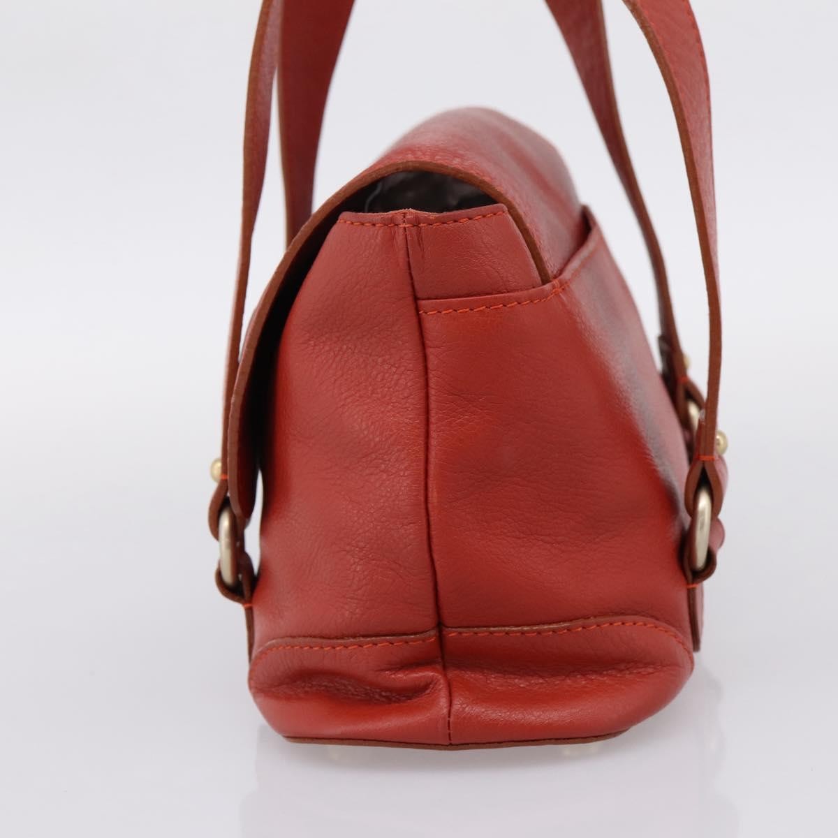 Chloe Handbag Leather, Red, Leather, Handbag