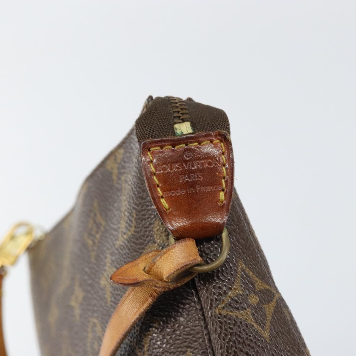 Louis Vuitton Pochette Accessoires Monogram Canvas, BROWN, CANVAS, Clutche & pouche