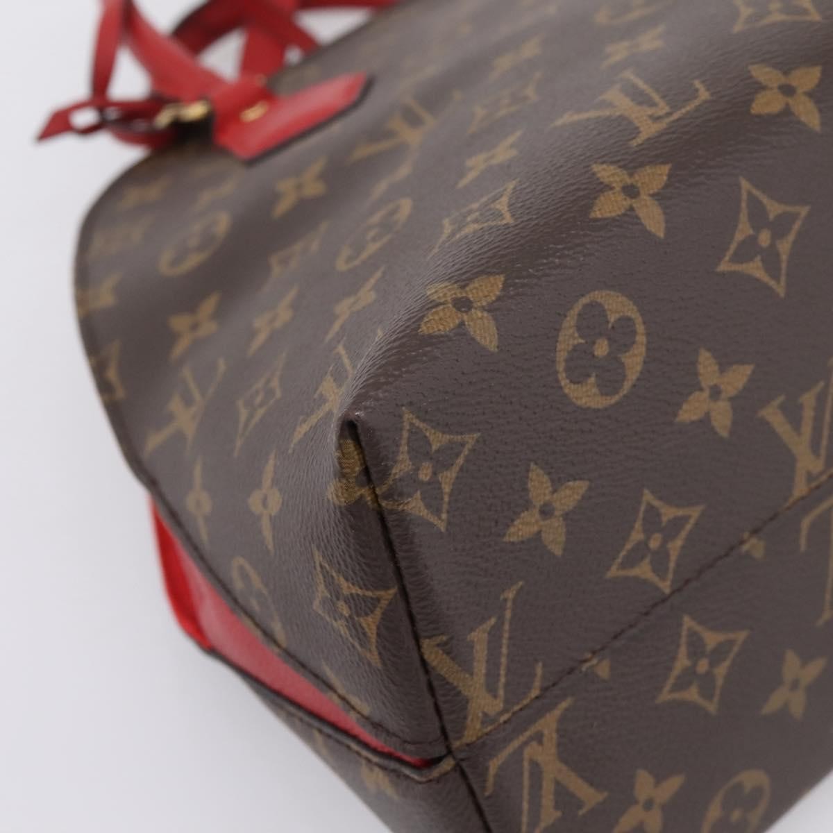 Louis Vuitton Alma BNB Monogram Canvas with Leather, Brown, Canvas, Handbag