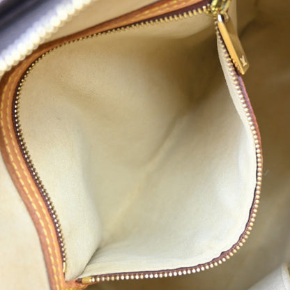 Louis Vuitton Looping Monogram Canvas, Brown, Canvas, Handbag