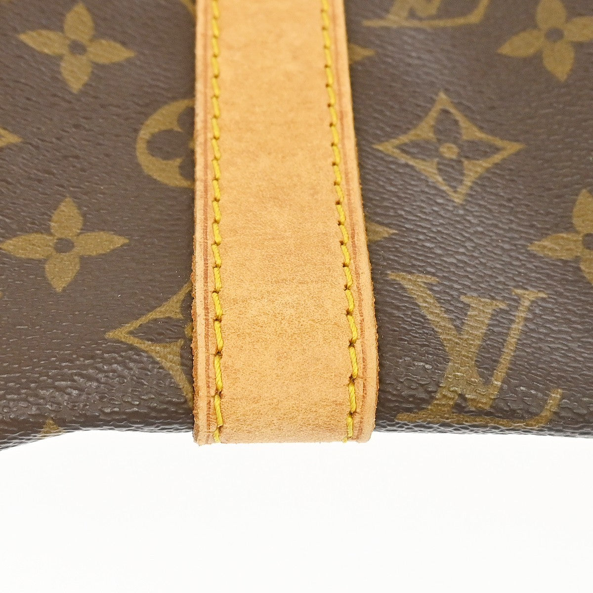 Louis Vuitton Keepall Monogram Canvas, Brown, Canvas, Travel Bag