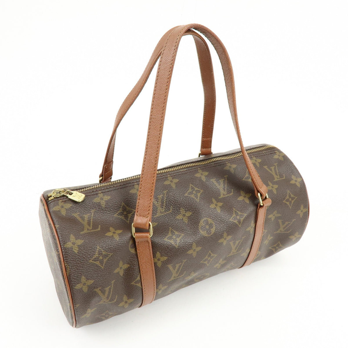 Louis Vuitton Papillon Monogram Canvas, Brown, Canvas, Handbag