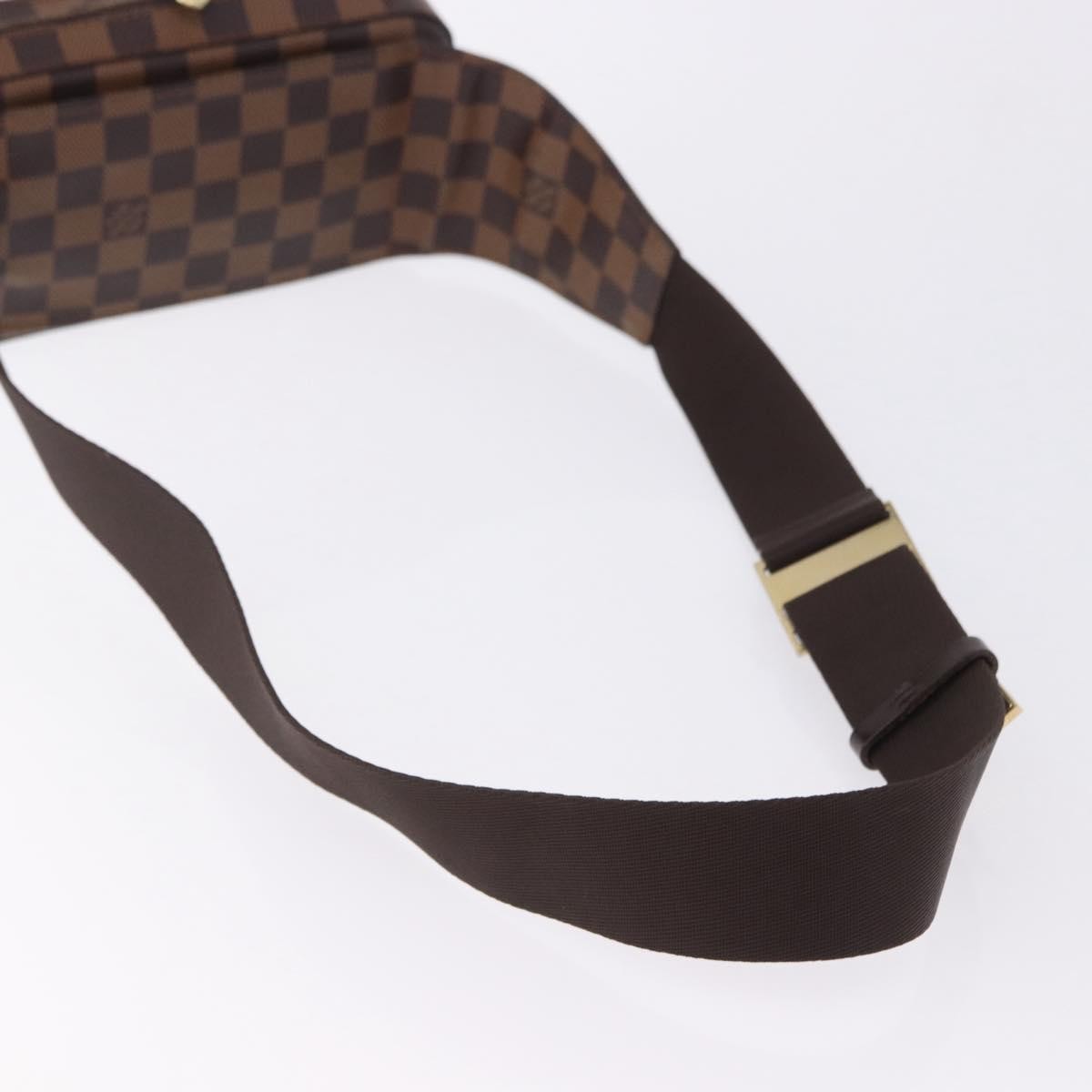 Louis Vuitton Geronimos Damier, Brown, Canvas, Clutch