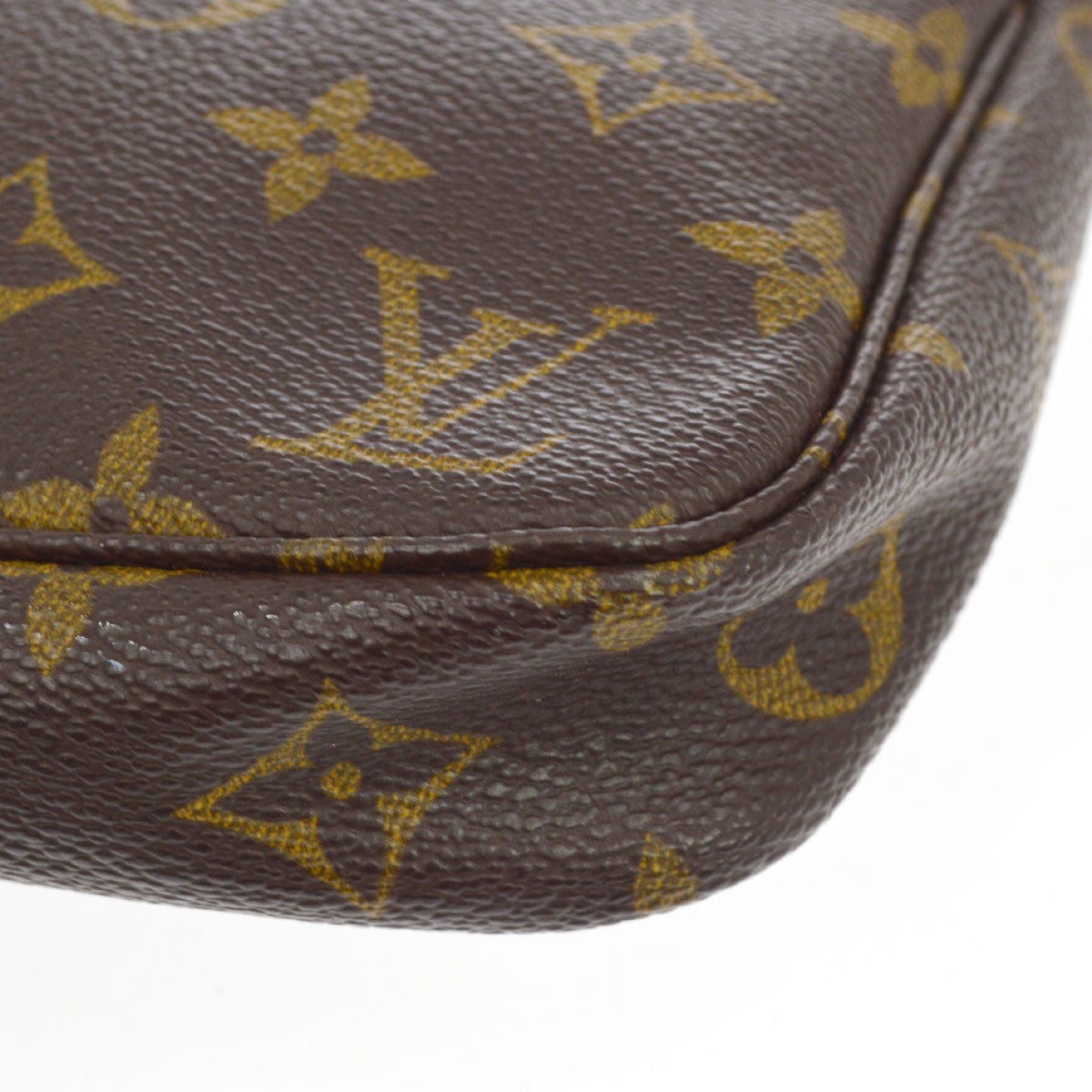 Louis Vuitton Pochette Accessoires NM Monogram Canvas, Brown, Canvas, Clutch