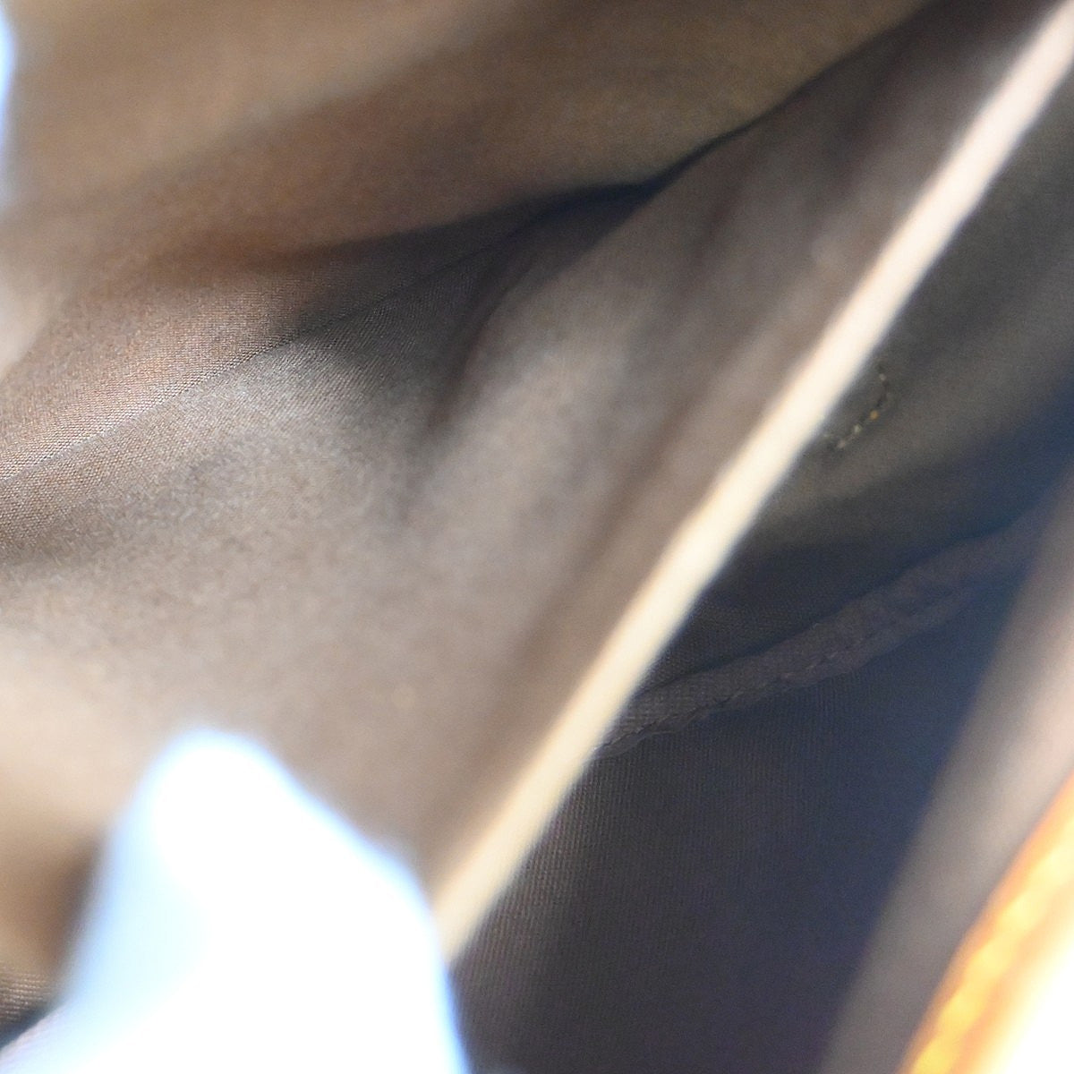 Louis Vuitton Saumur Monogram Canvas, Brown, Canvas, Shoulder Bag