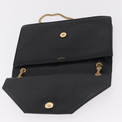 Saint Laurent Betty Leather, Black, Leather, Handbag