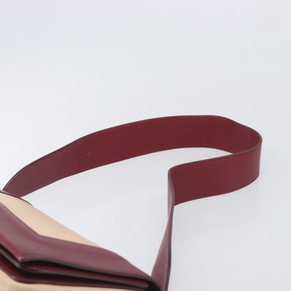 Celine Frame Leather, Beige, Leather, Shoulder Bag