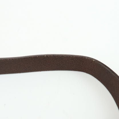 Saint Laurent Kahara Cassandra Canvas, Brown, Canvas, Shoulder Bag