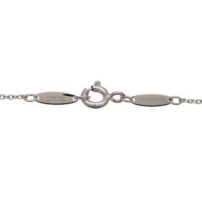 Tiffany & Co. Elsa Peretti Diamonds By The Yard Pendant Sterling Silver with Diamond, Silver, Sterling Silver, Necklace