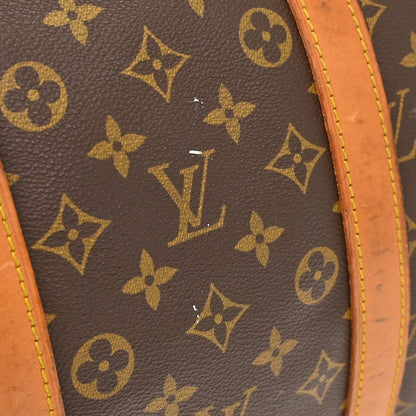Louis Vuitton Keepall Canvas, Brown, Canvas, Travel Bag