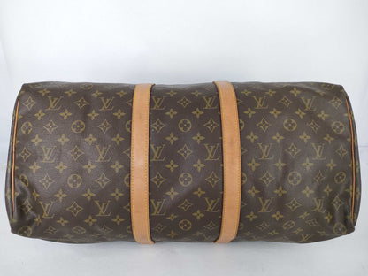 Louis Vuitton Keepall Monogram Canvas, Brown, Canvas, Travel Bag
