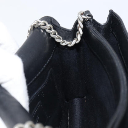 Saint Laurent Kate Box Leather, Black, Leather, Handbag