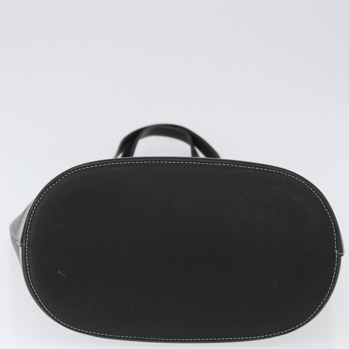 Burberry Vintage Leather, Black, Leather, Tote Bag