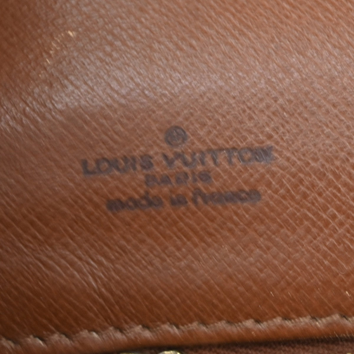 Louis Vuitton Dame Pochette Monogram Canvas, Brown, Leather, Clutch