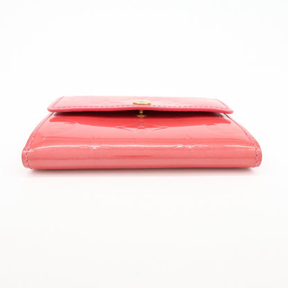 Louis Vuitton Ludlow Vernis, Pink, Patent Leather, Wallet