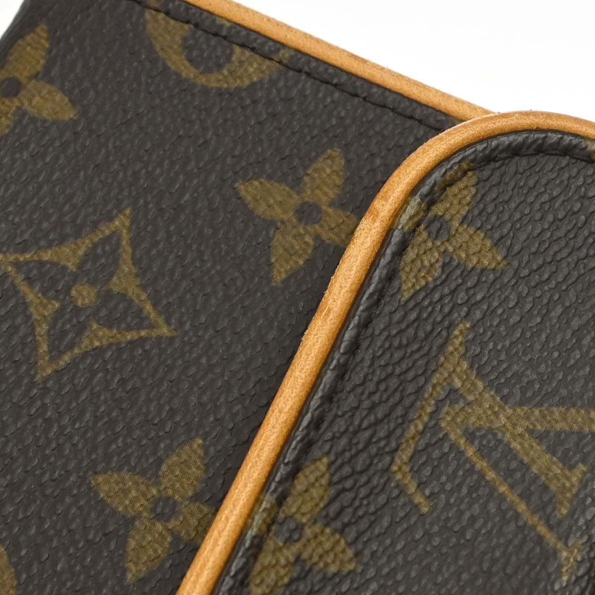Louis Vuitton Florentine Waist Monogram Canvas, Brown, Canvas, Clutch