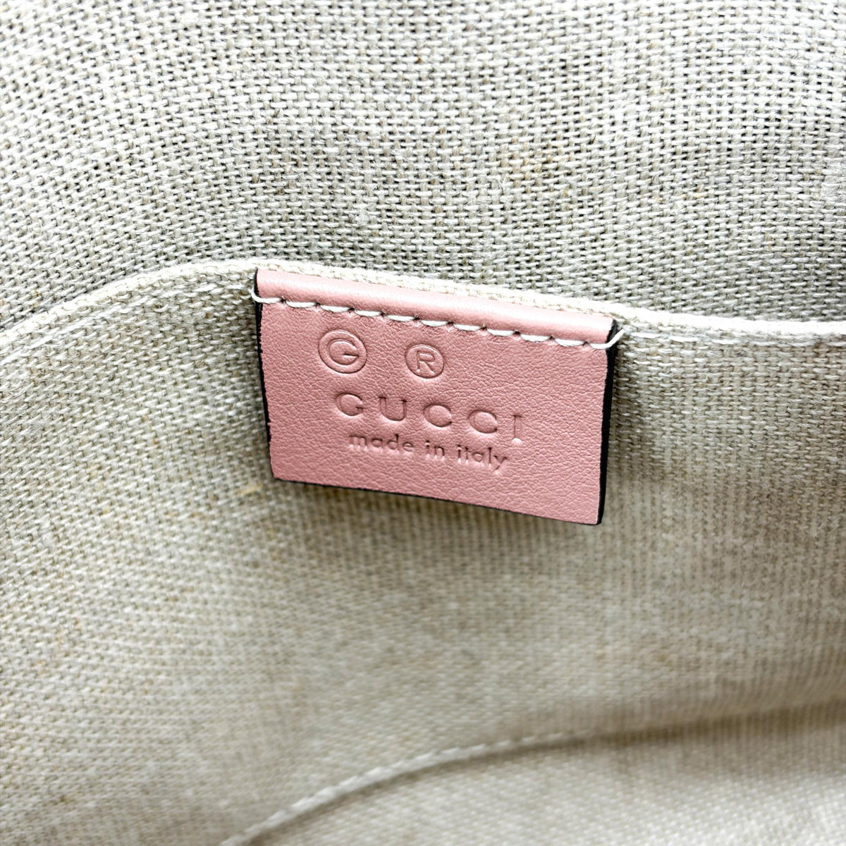 Gucci Convertible Dome Satchel Microguccissima Leather, Pink, Leather, Handbag