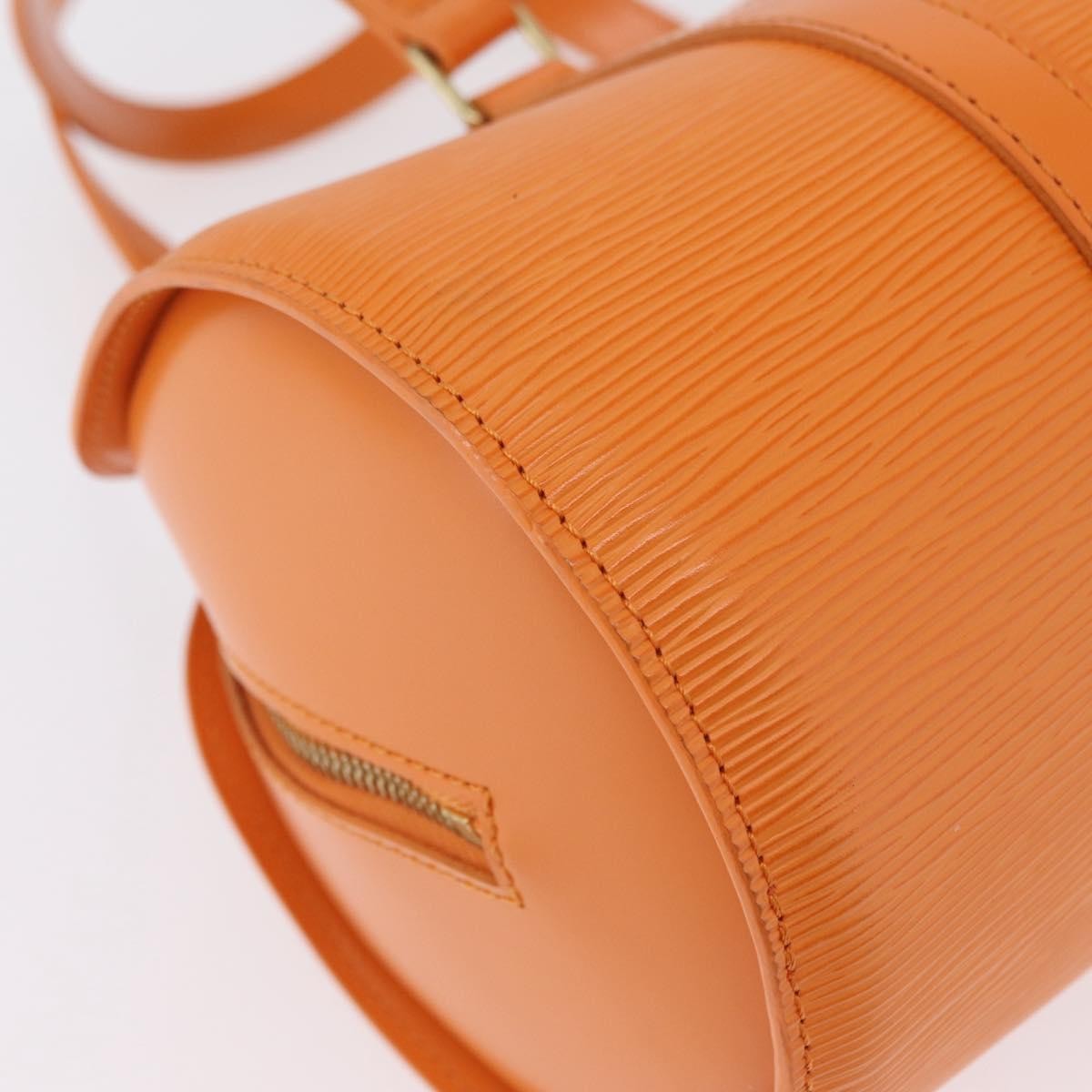 Louis Vuitton Soufflot Epi Leather, Orange, Leather, Tote Bag