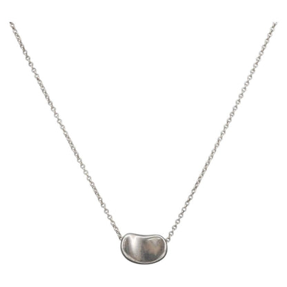 Tiffany & Co. Elsa Peretti Bean Pendant Sterling Silver, Silver, Sterling Silver, Necklace