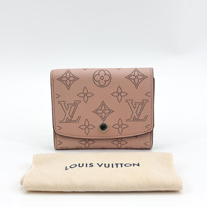Louis Vuitton Iris Wallet NM Mahina Leather, Pink, Calfskin, Wallet