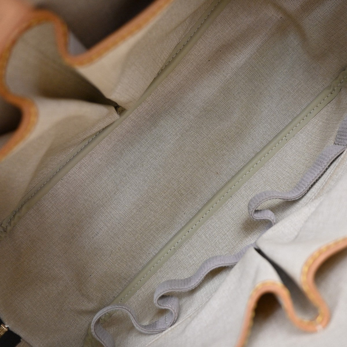 Louis Vuitton Deauville Monogram Canvas, Brown, Canvas, Handbag