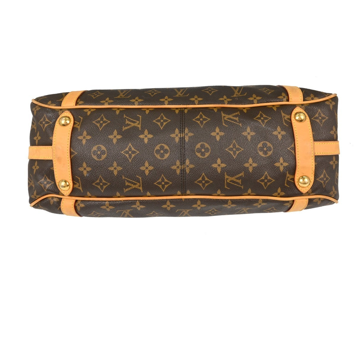Louis Vuitton Stresa Monogram Canvas, Brown, Canvas, Handbag