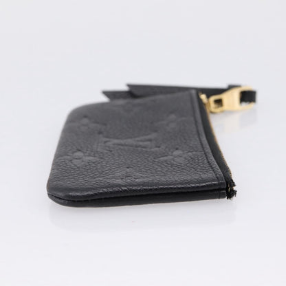 Louis Vuitton Key Monogram Empreinte Leather, Black, Leather, Clutch